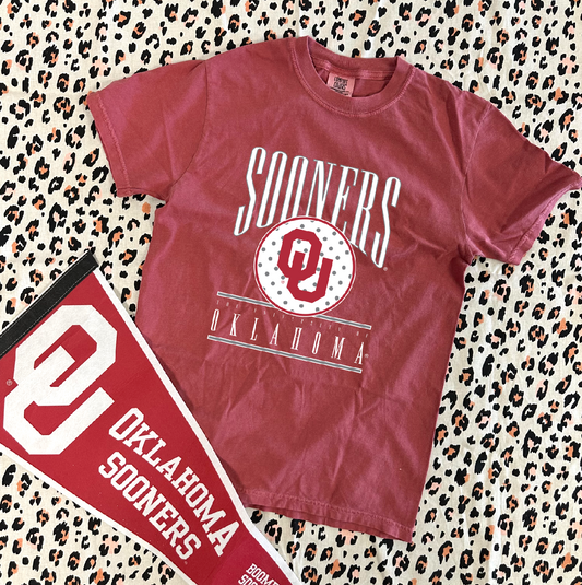 UNIV. OF OK 2024: OU Sooners Traditional Collegiate Tee (SHORTSLEEVE)