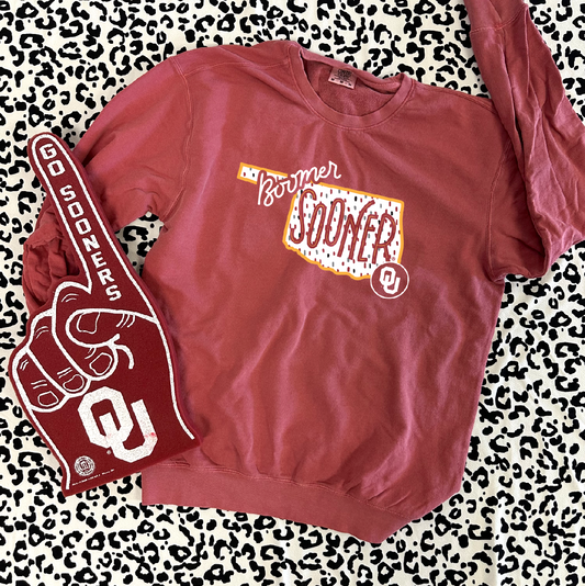 UNIV. OF OK 2024: Boomer Sooner Oklahoma (SWEATSHIRT)