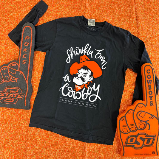 OK STATE 2024: Shoulda Been A Cowboy (LONGSLEEVE)