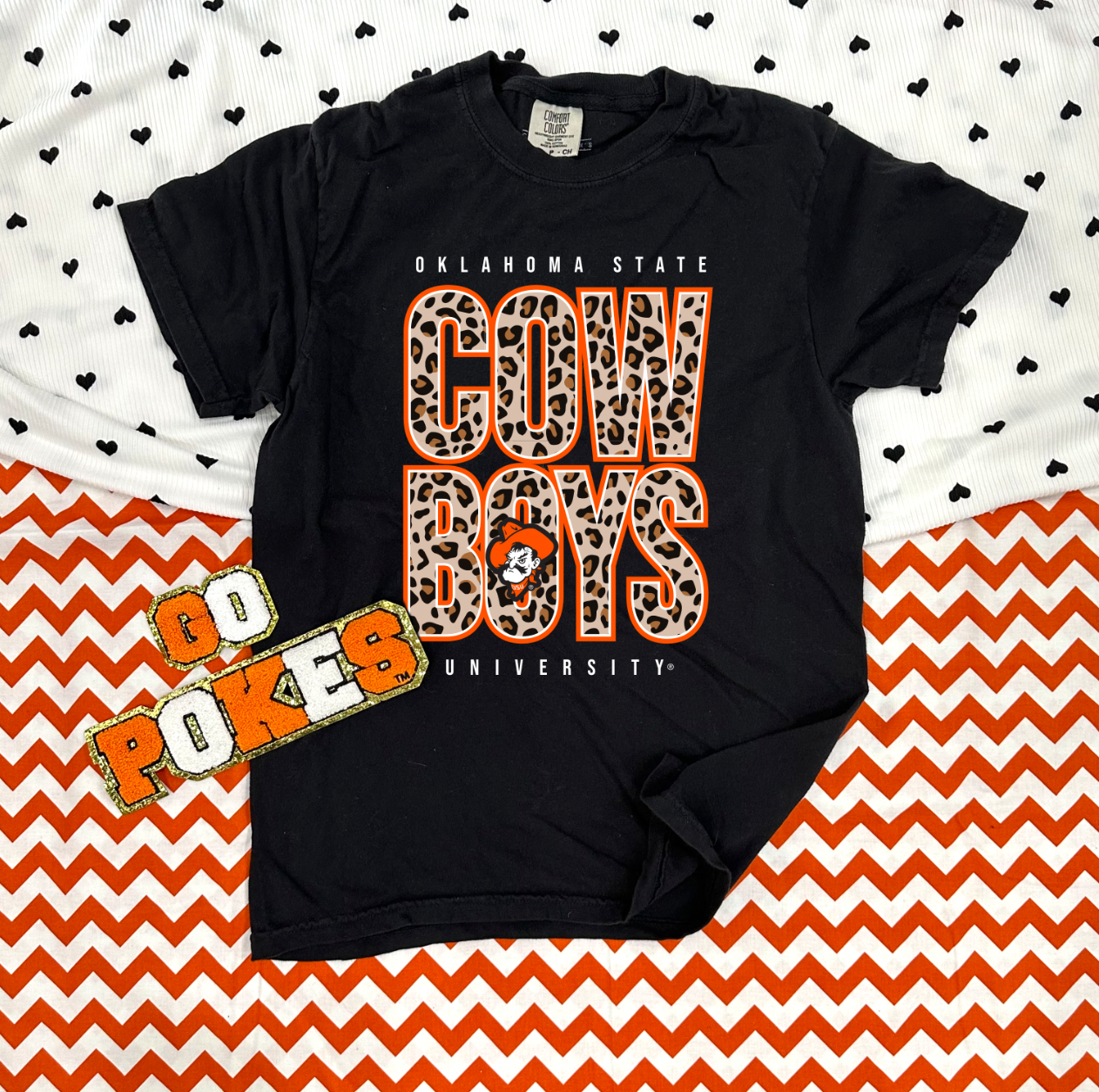 OK STATE 2024: Cowboys Bold Leopard (SHORTSLEEVE)