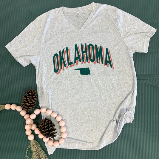 OKLAHOMA 2024: Coral & Emerald OKLAHOMA Vincent (VNECK)