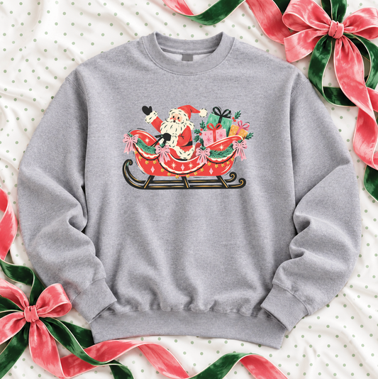 CHRISTMAS 2026: Santa's Whimsy Sleigh (SWEATSHIRT)