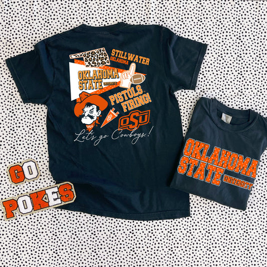 OK STATE 2025: OSU Modern Storyboard (COMFORT COLORS LONGSLEEVE)